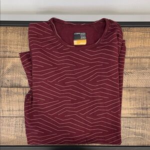 Icebreaker Women's Merino 200 Oasis Long Sleeve Crewe Thermal Top